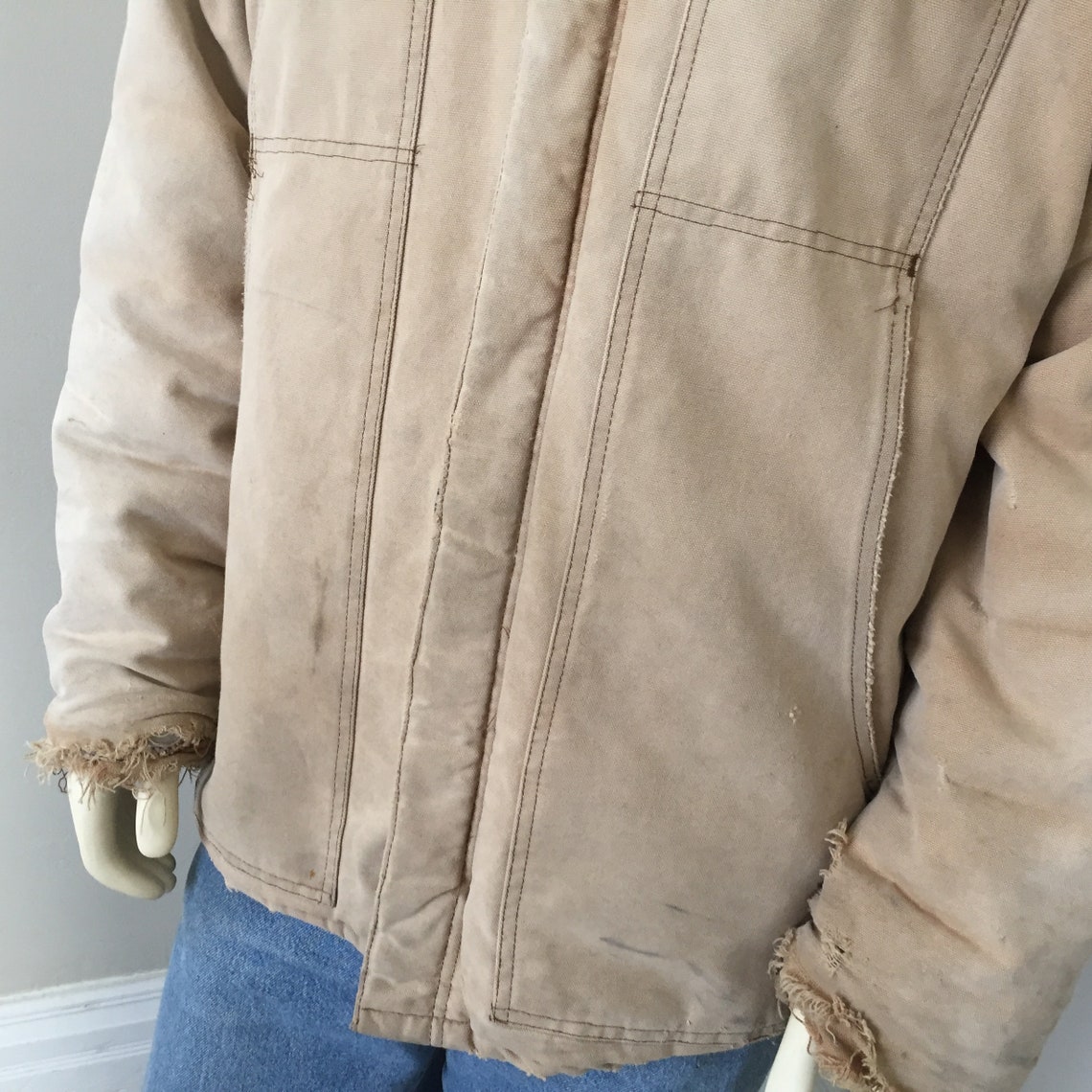 Vintage 1960s Polar King by Key Workwear Farm Ranch Chore Coat Etsy