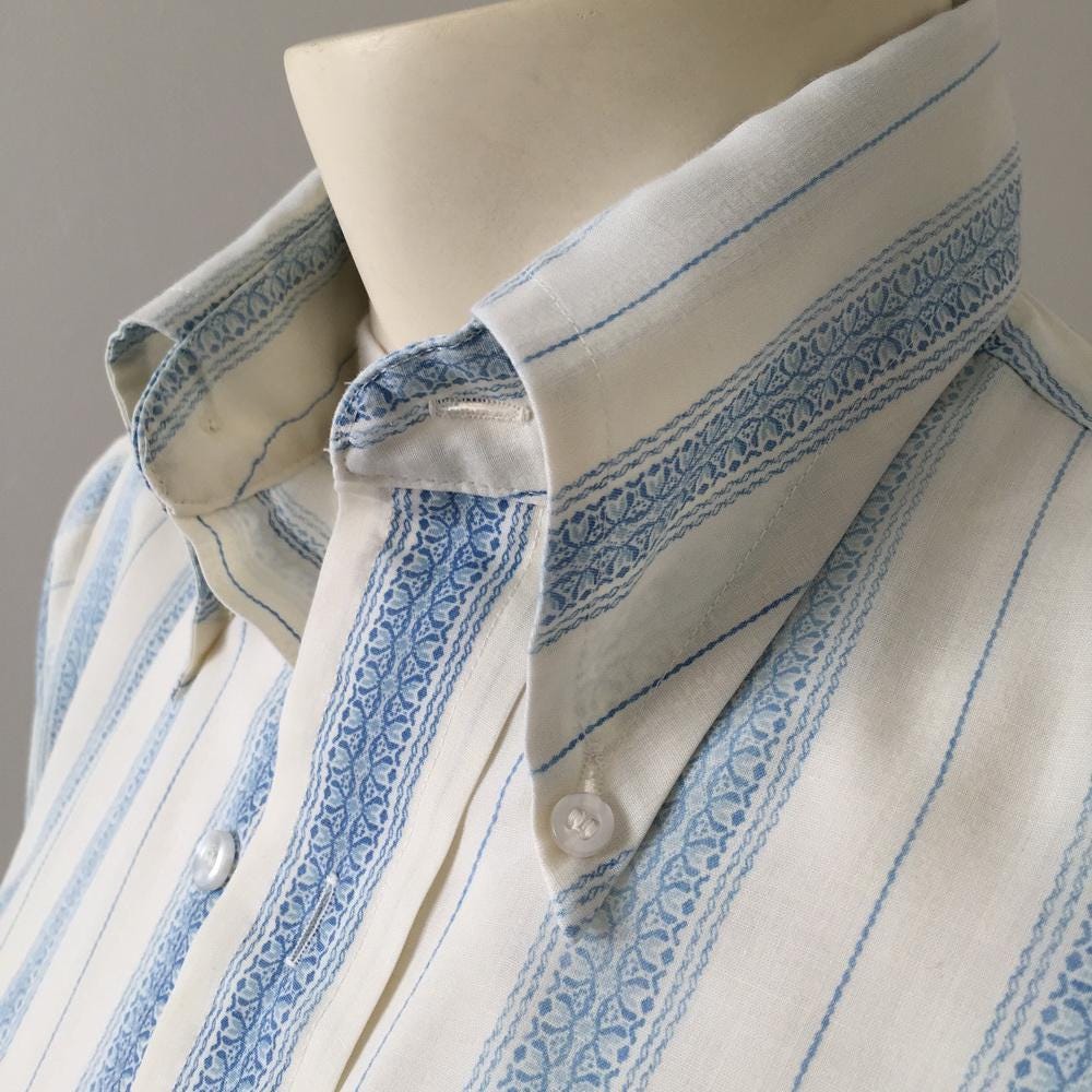 Vintage Men's Dress Shirts - Etsy