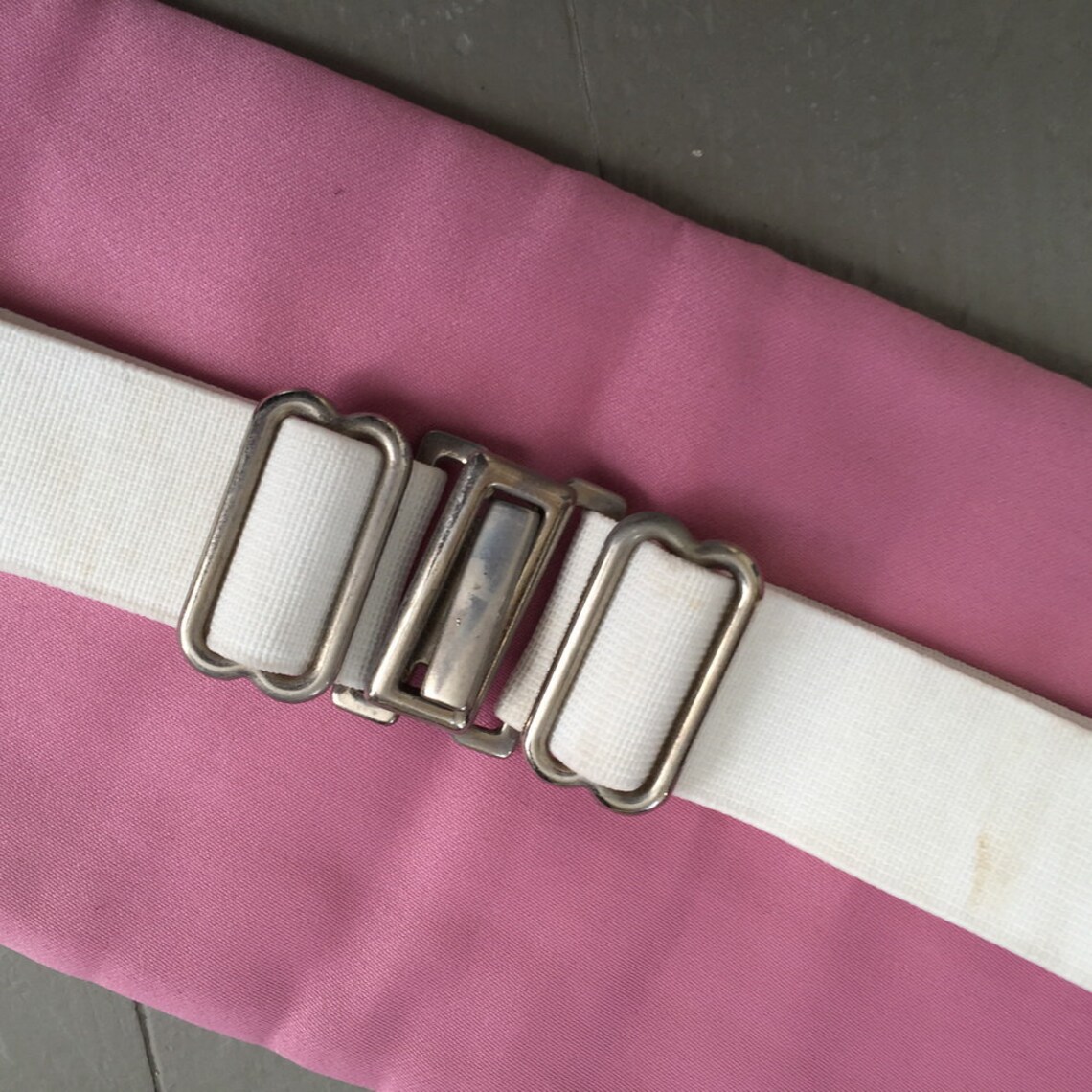 Vintage 1970s Pink Cummerbund Belt Formalwear Menswear Etsy