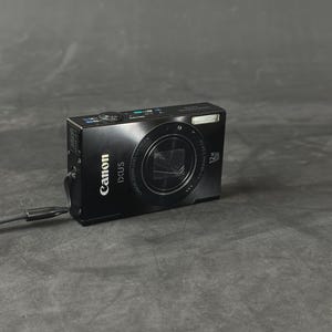 Canon IXUS 500 HS – 10.1MP Digital Camera, 12x Zoom, Compact Point and Shoot – Tested and Working