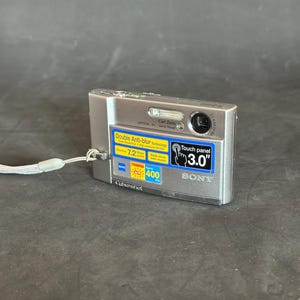 Sony Cyber-shot DSC-T50 Digital Camera Compact Point and Shoot 7.2MP Tested