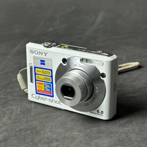 Sony Cyber-shot DSC-W30 — 6-мегапиксельная цифровая камера с 3-кратным зумом, компактная, «наведи и снимай» — протестирована и работает