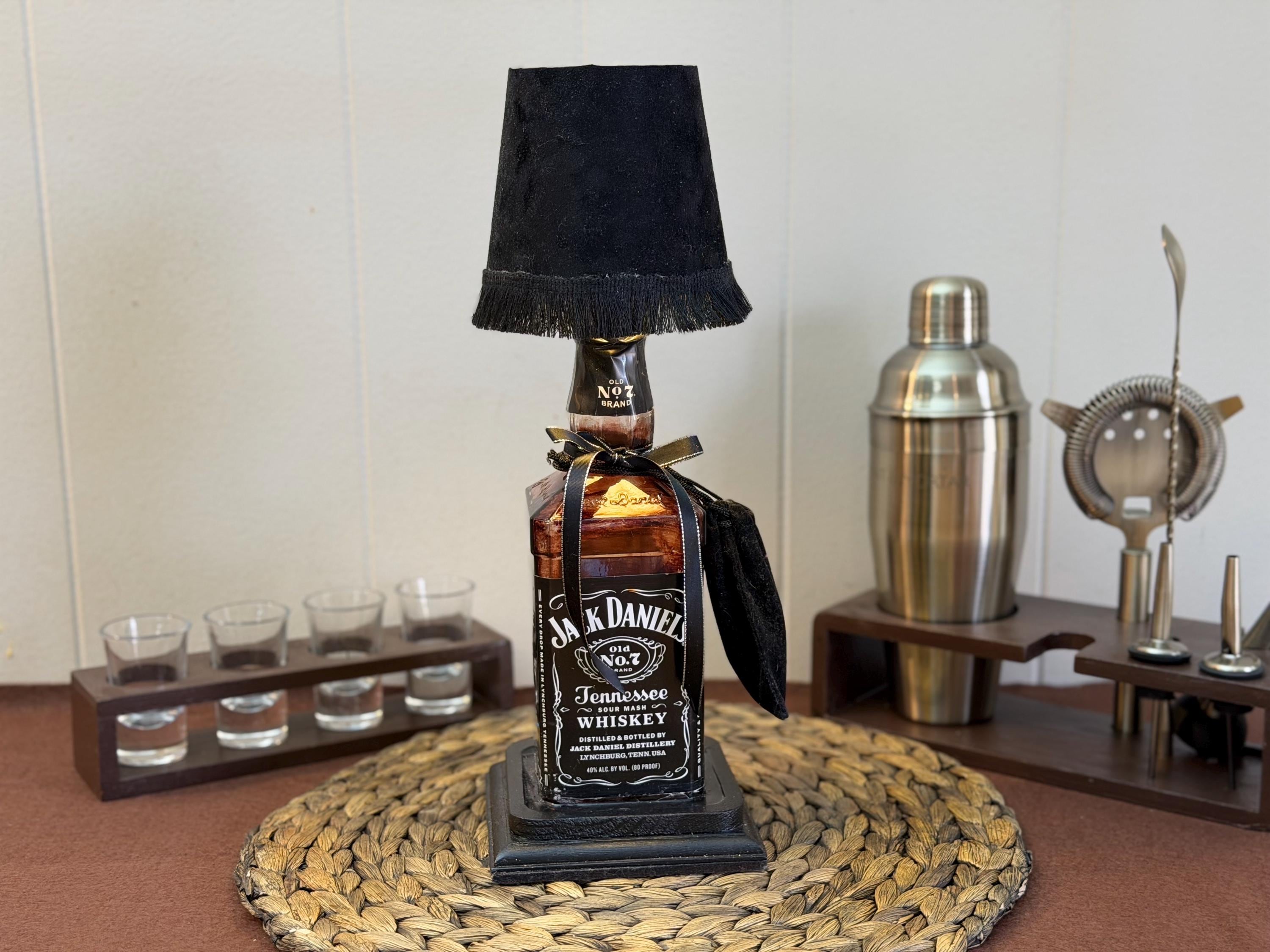 Whiskey bottle lamp - Etsy 日本