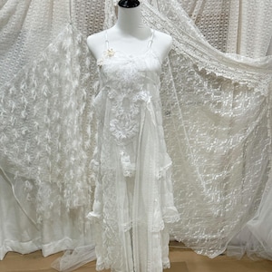 vintage wedding dress midi ethereal fairy white dress, womens elf princess costume boho hippie beach dress, midi chic white dress photoshoot