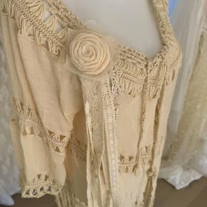 Floral dress midi dress layered event dress linen dress cottagecore short sleeve dress