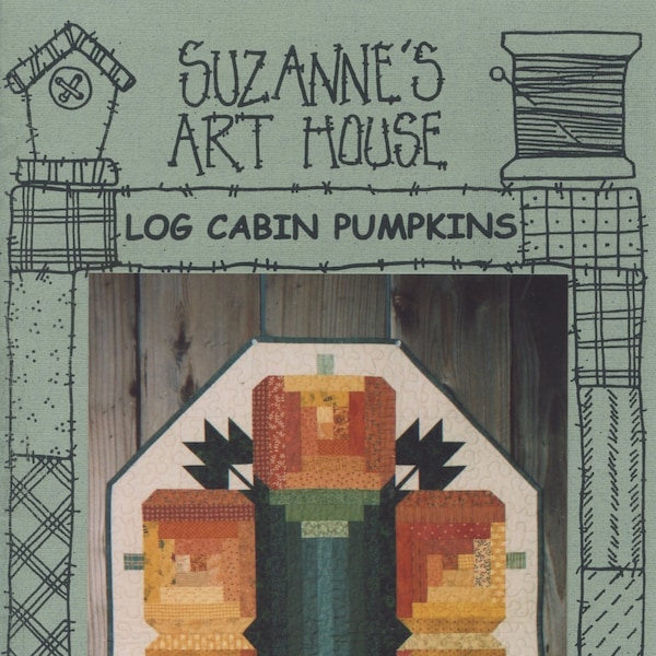 Log Cabin Pumpkins - Pattern