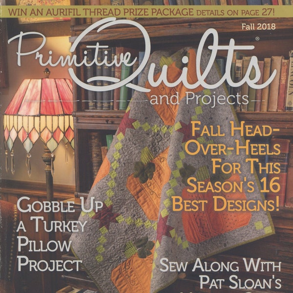 Primitive Quilts Fall 2018 - Book