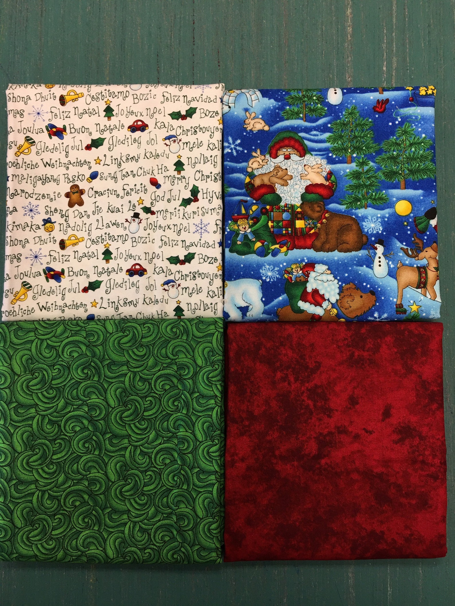 Christmas Fabric Cheri Strole Etsy