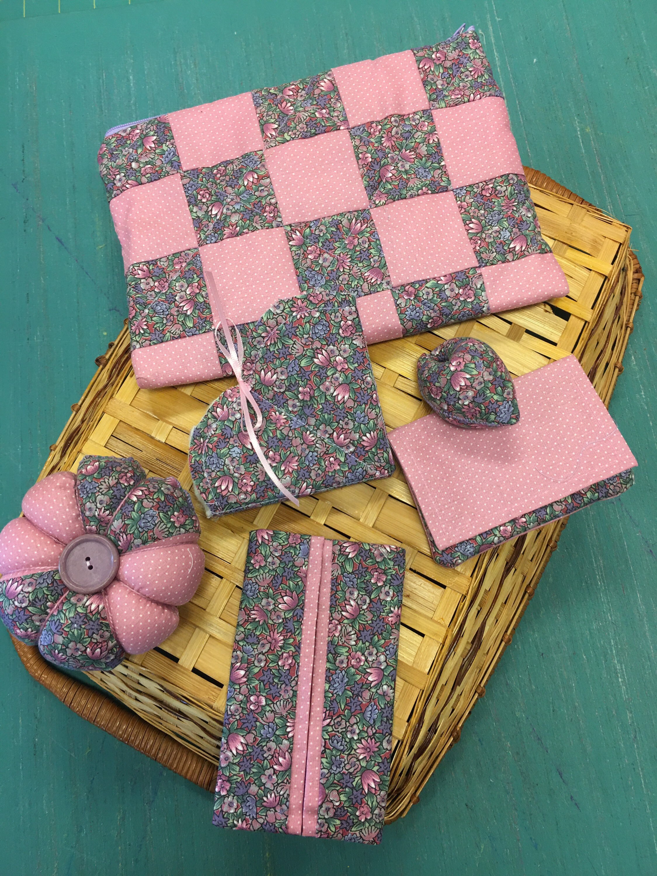 Pincushion / Thread Catcher With Accessories Etsy