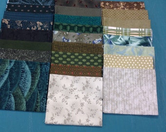 Green Fat Quarters