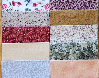 Assortment of (20) Floral Fat Quarters