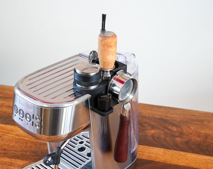 54mm breville bambino plus magnetic espresso accessory organizer caddy