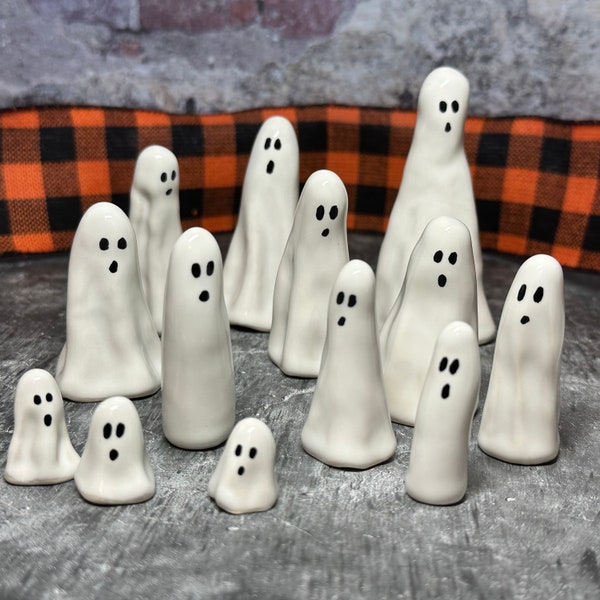 Ceramic Ghosts Etsy