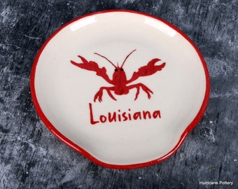 Crawfish/Lobster Spoon Rest for the Kitchen. Handmade. Gift for the Cook. Made to Order