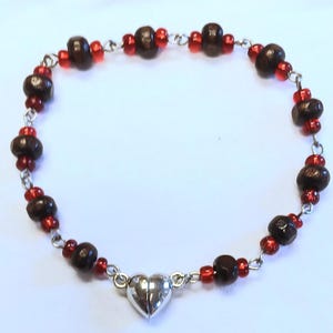 Wooden bead bracelets
