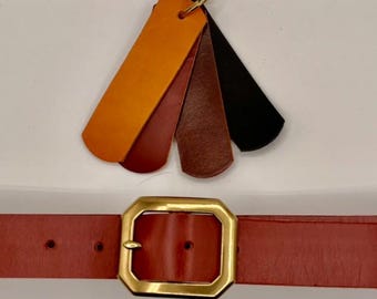 Genuine Leather Custom Belts