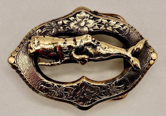 Sperm Whale Belt Buckle: Brass Handmade - Nautical Leather Belt