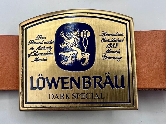 Leather Belt: Handmade Americana Style - British Tan and Dark Brown