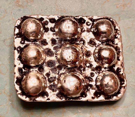 Brutalist Leather Belt Buckle, English Bridle (Tan, Chestnut, Black)