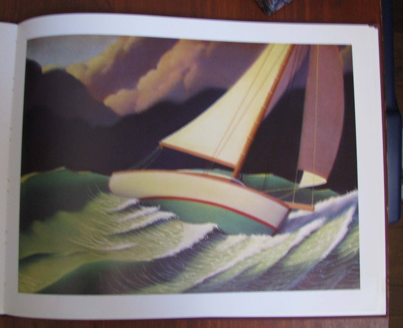 Illutrated book The Wreck of the Zephyr Etsy