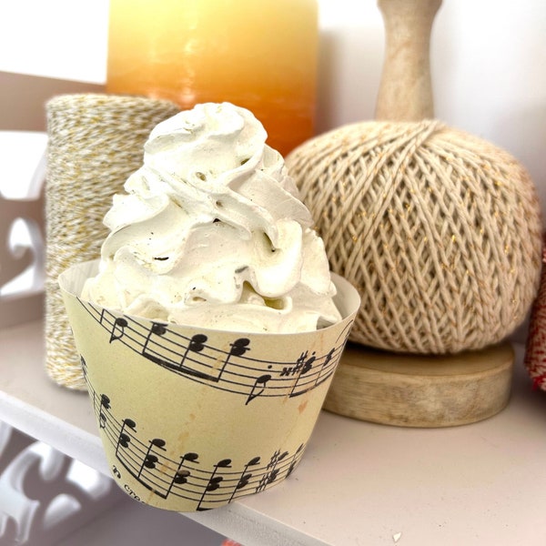 Printable Music Cupcake Wrappers, Music Notes