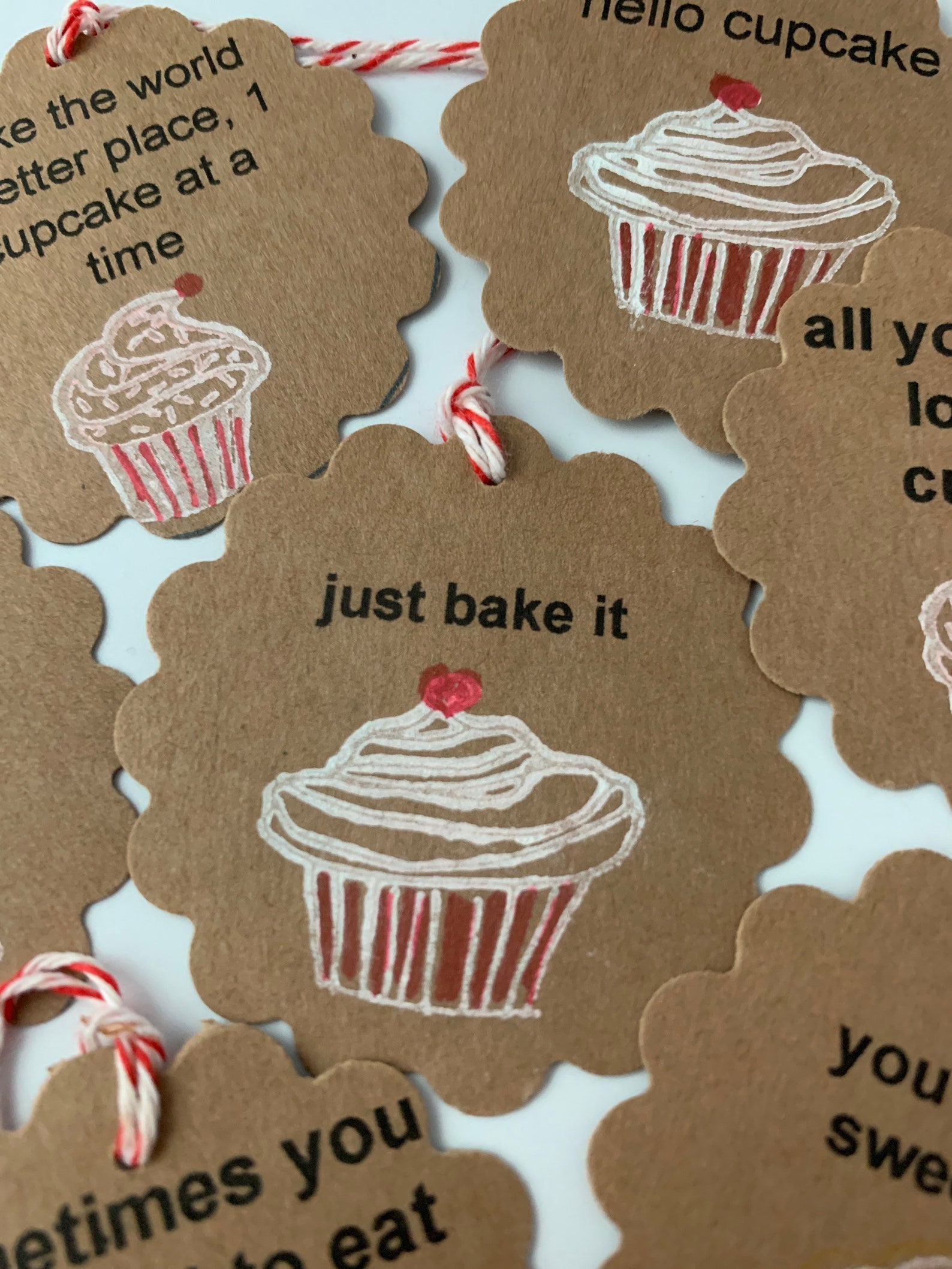 Bakers Gift Tags Baking Tags Favor Tags Etsy