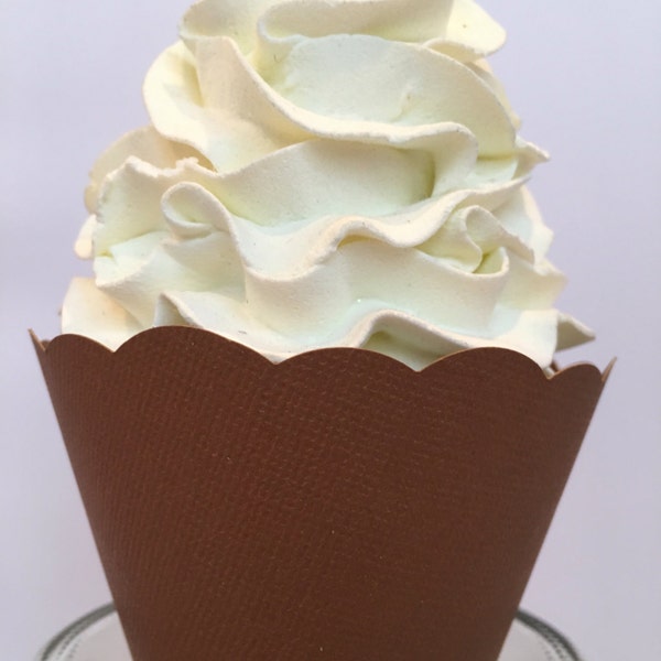 Brown Cupcake Liners Etsy