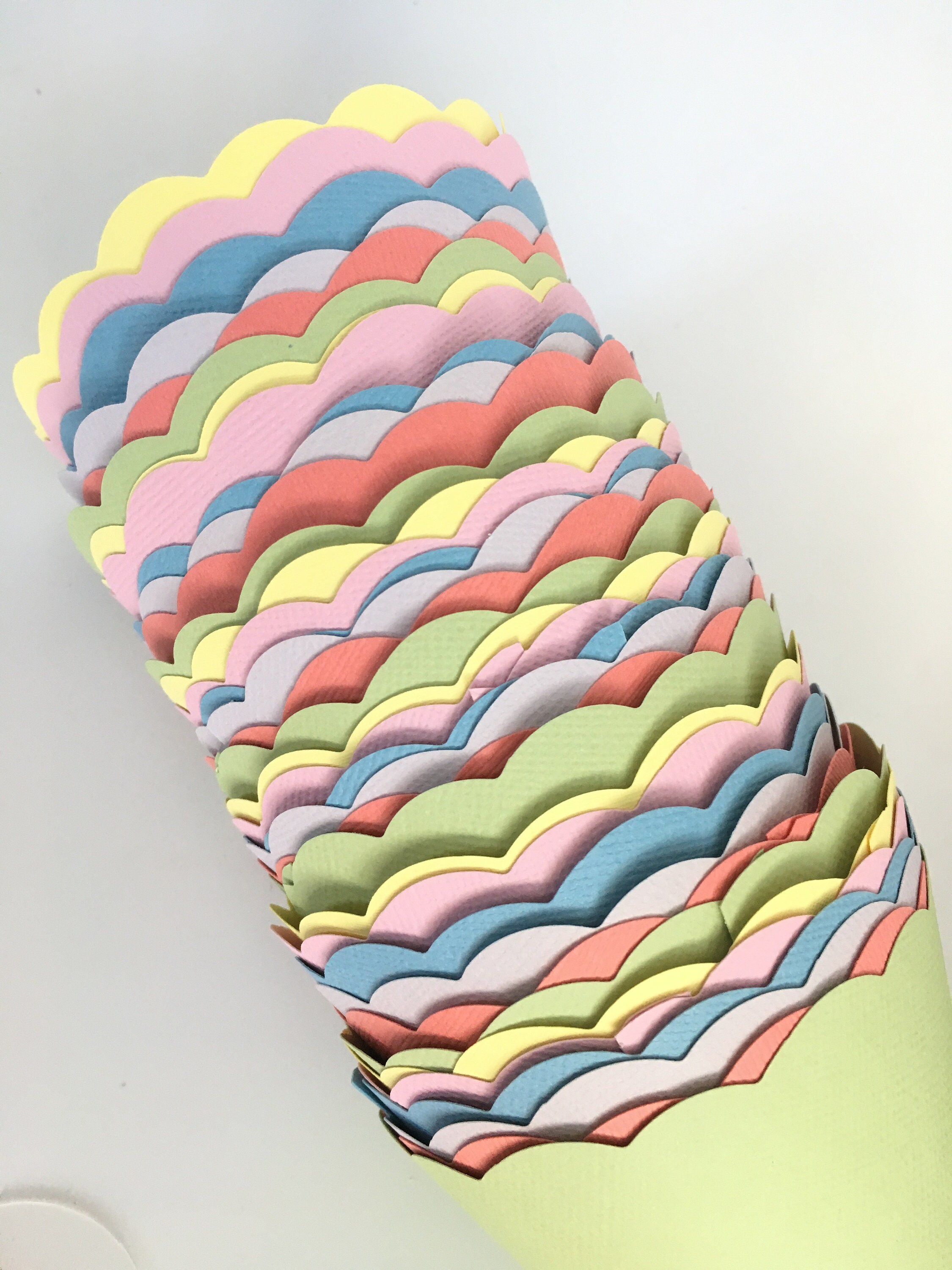 Pastel Cupcake Wrappers, Weddings, Showers, Birthdays - Etsy