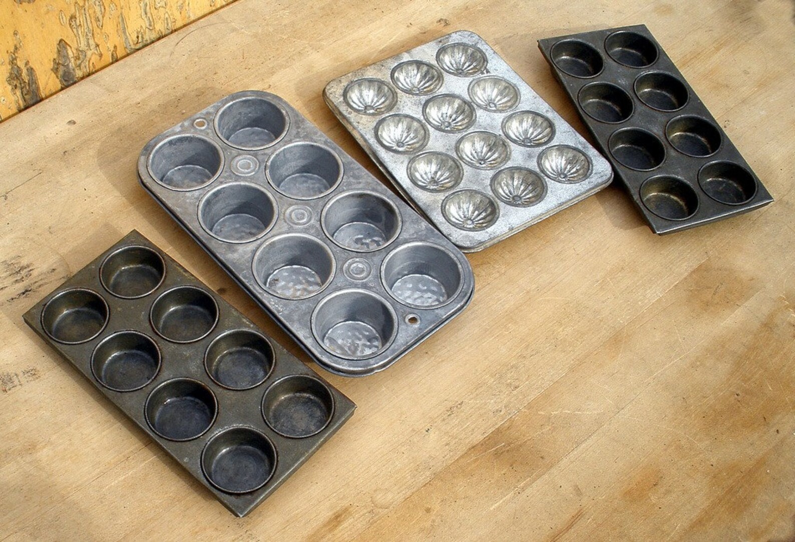 Vintage Mini Muffin Cup Cake Tin Collection - Etsy