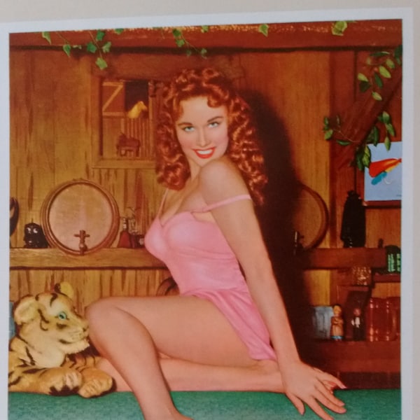 Pin up Girl Calendar Etsy