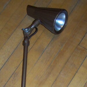 Mid-Century Modern Lamp - Commercial Sewing machine Light Beige AMCO MCM