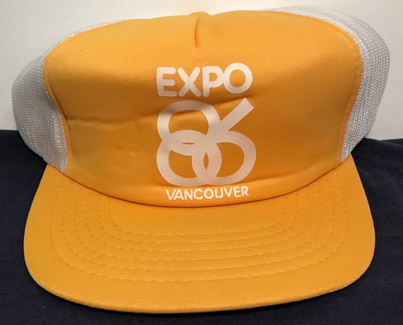 Trucker Cap SNAPBACK EXPO 86 1986 World Expositio… - image 1