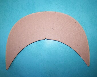 WHOLESALE - 25 pcs NOS deadstock 7 1/4" wide cap hat brim board - cardboard insert
