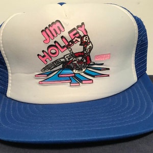Trucker Cap Snapback MOTOCROSS Jim Holley One All USA rider snap back trucker cap farmer hat baseball dirt bike biking