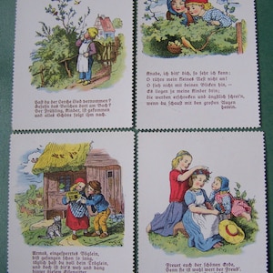 Sonntagsschule 1890er Jahre Viktorianische Bibelarbeit - perfekt fürs Scrapbooking!