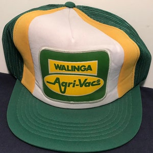Trucker Cap SNAPBACK Walinga Agri-Vac snap back vintage farmer hat baseball