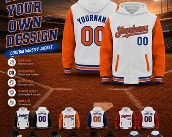 Custom Graffiti Varsity Jacket Personalized Harajuku Bomber Jacket Retro Streetwear Baseball Jacket Custom Name Logo Coat