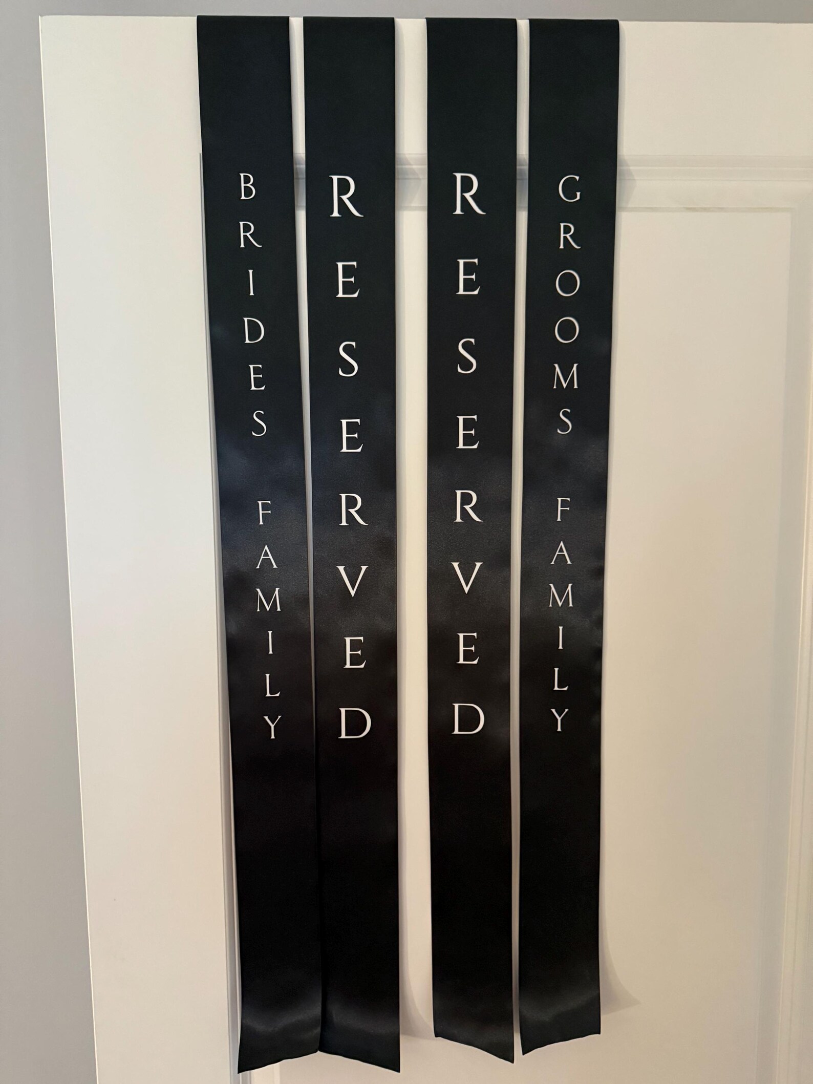 Wedding Ceremony - 10 Ribbons/bows - Personalized - Etsy