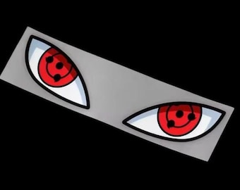 Sharingan Eyes Sticker Decal Car Window Laptop Reflective