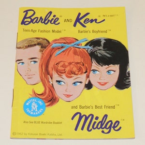 BARBIE and KEN Fashion Booklet