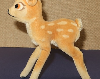 1950s Steiff Bambi/Fawn with Button