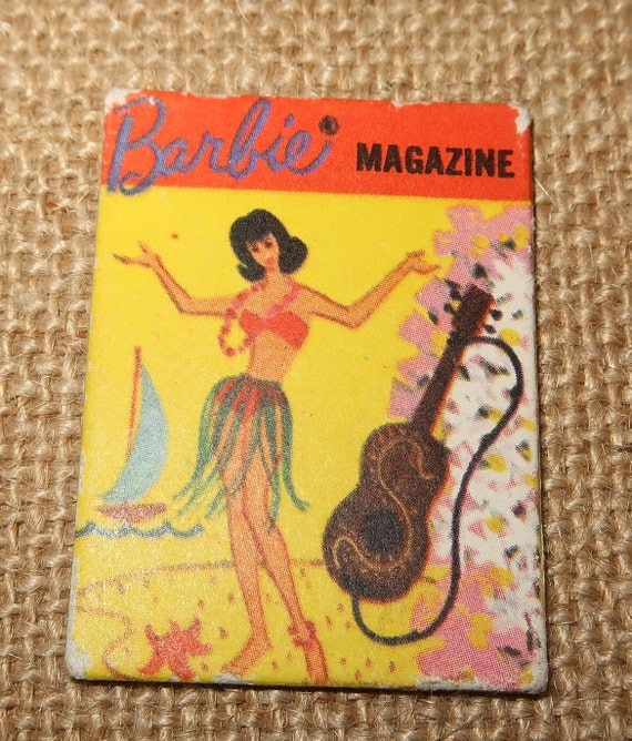 1963 Miniature Barbie Magazine for Fashion Shop Etsy Israel