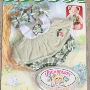 1999 Briarberry Fisher Price Dress, Panties and Bow, Clothing Never removed from the original package
