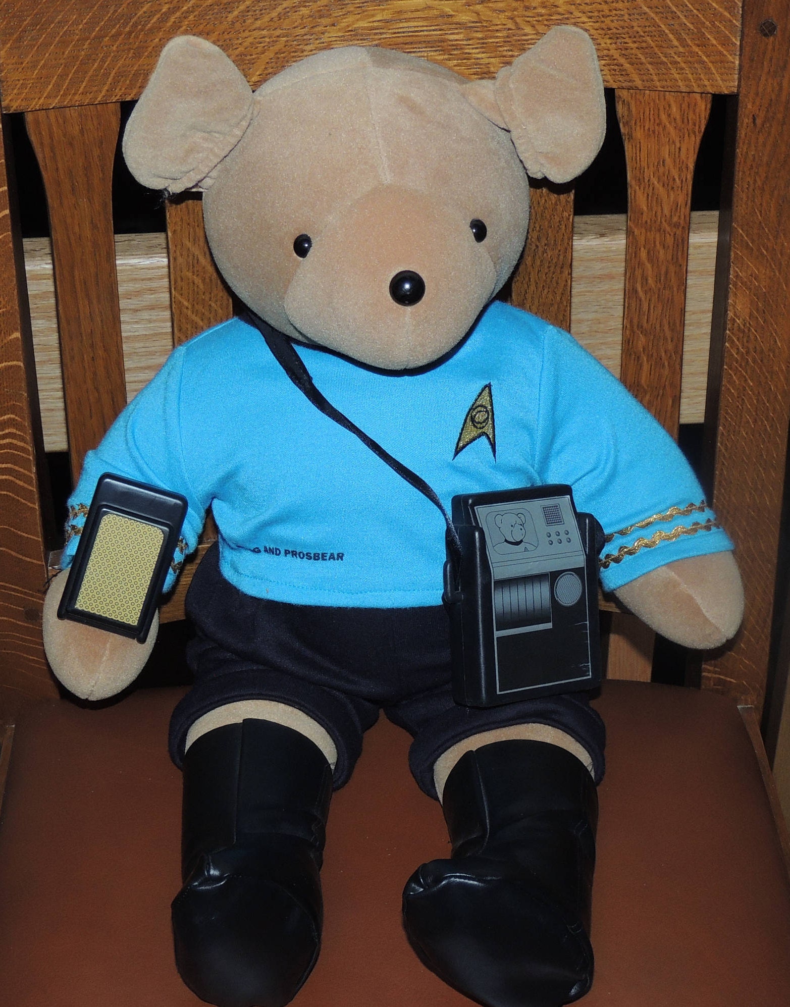 "Mr Spock" VIB from North American Bear Company NEW in bag BEAR TREK 