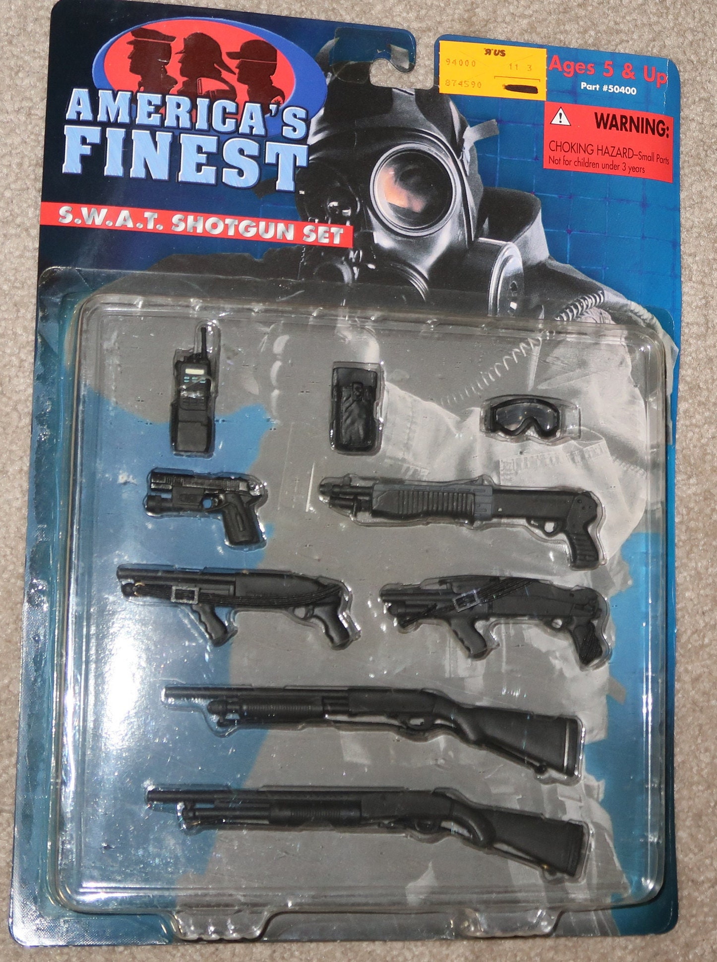 America's Finest, S.W.A.T. Shotgun Set, 21st Century Toys, Mint on