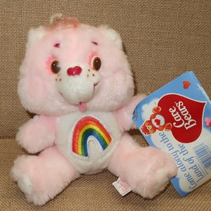 1983 Kenner &quot;Bedtime&quot; Care Bear, Pristine with tags, 6 inch Plush Bear