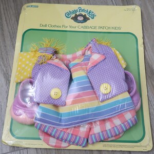 Cabbage Patch Kids  1985 Coleco Circus Clown Outfit Never Removed from the Original Package