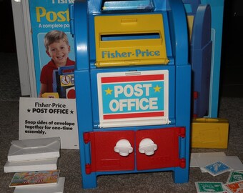 1989 Fisher Price POST OFFICE In the Original Box