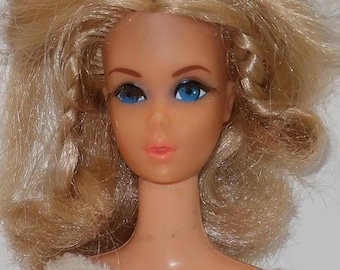 Vtg 1970 Dramatic Living Barbie Doll Dressed in #1781