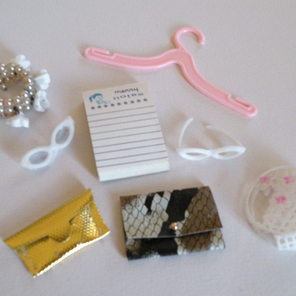 1960s Assortment of Barbie size Accessories